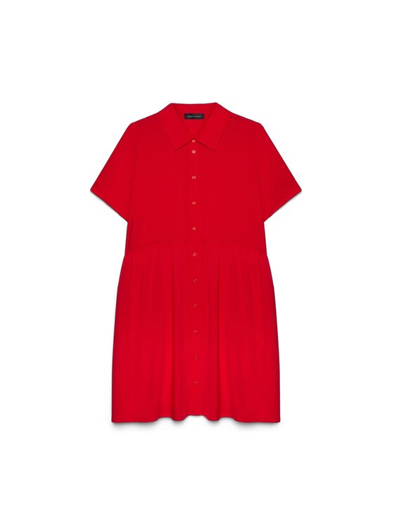 Fiorella Rubino Fiorella Rubino Vestito da giorno 7085T101770N016 Rosso A-Line Fit