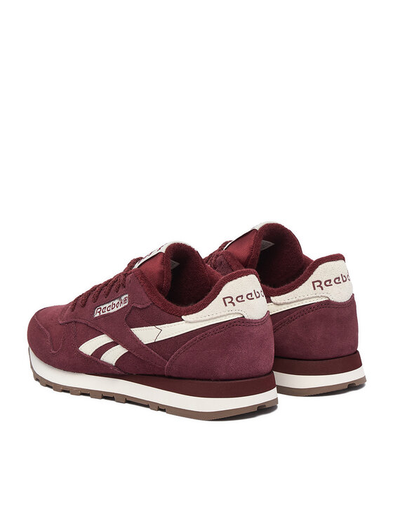 Reebok Reebok Sneakersy EO-CLASSIC LEATHER 100271703 Bordó