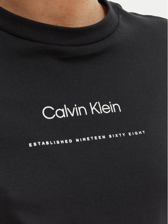 Calvin Klein Jeans Calvin Klein Jeans Tricou Classic LV047C811G Negru Regular Fit