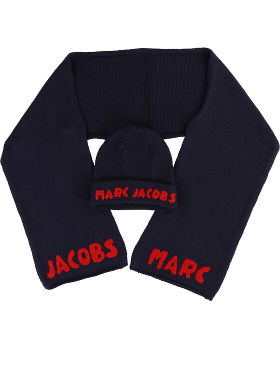 The Marc Jacobs The Marc Jacobs Set berretto e sciarpa W28016 Blu scuro