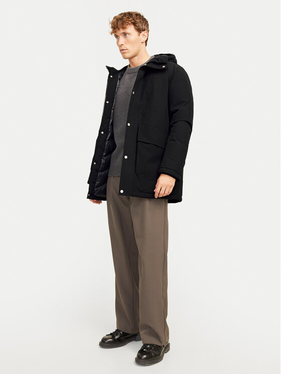 Jack&Jones Jack&Jones Parka Trek 12256992 Črna Regular Fit
