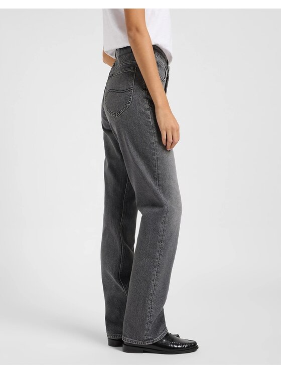 Lee Lee Jeansy Rider Classic Szary Relaxed Fit
