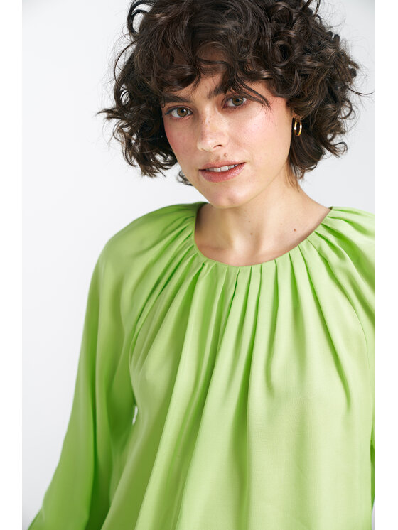 NIFE NIFE Halenka B162 Zelená Loose Fit