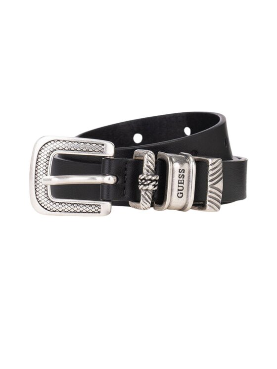 Guess Guess Cintura MULTI LOOP BELT Nero