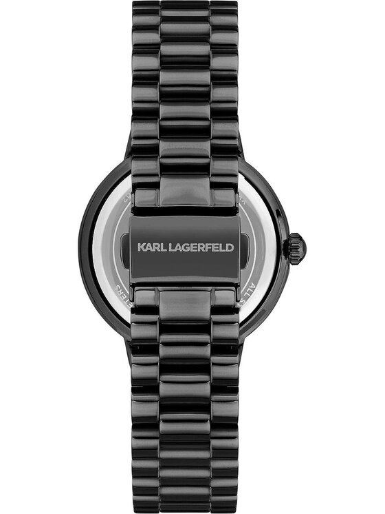 KARL LAGERFELD KARL LAGERFELD Hodinky R0553104504 Čierna
