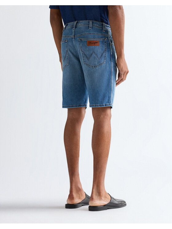 Wrangler Wrangler Szorty jeansowe TEXAS SHORTS Niebieski Regular Fit