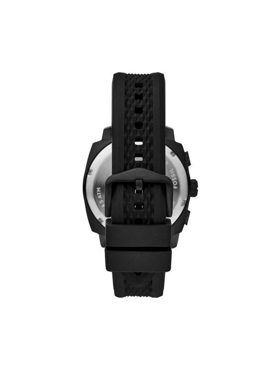 Fossil Fossil Pulkstenis Machine Chronograph FS6099 Melns