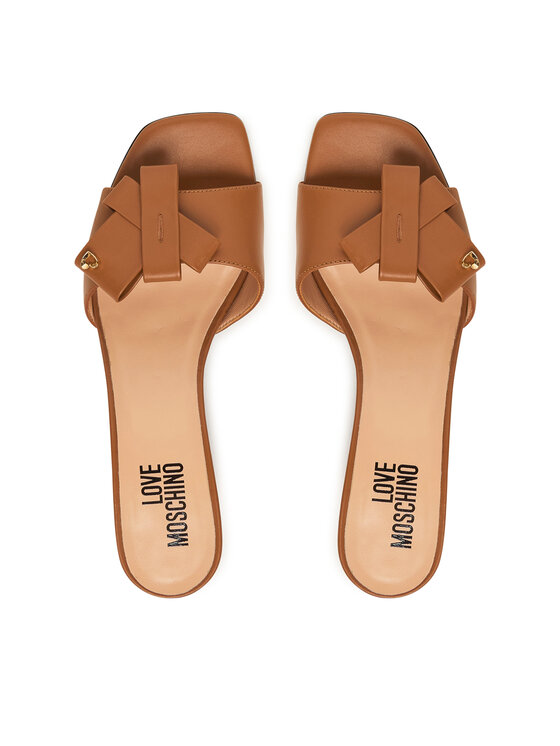 LOVE MOSCHINO LOVE MOSCHINO Шльопанці JA28115G0OIE0200 Коричневий