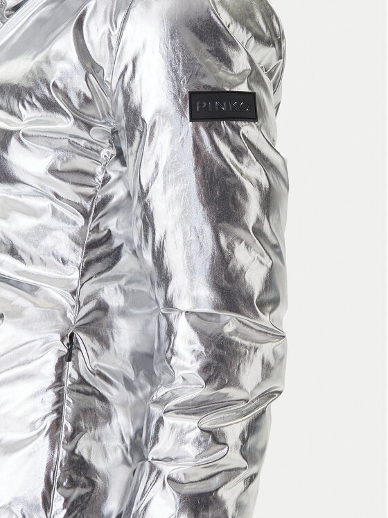 PINKO PINKO Зимно яке 106019 A2ZD I17 Сребрист Regular Fit