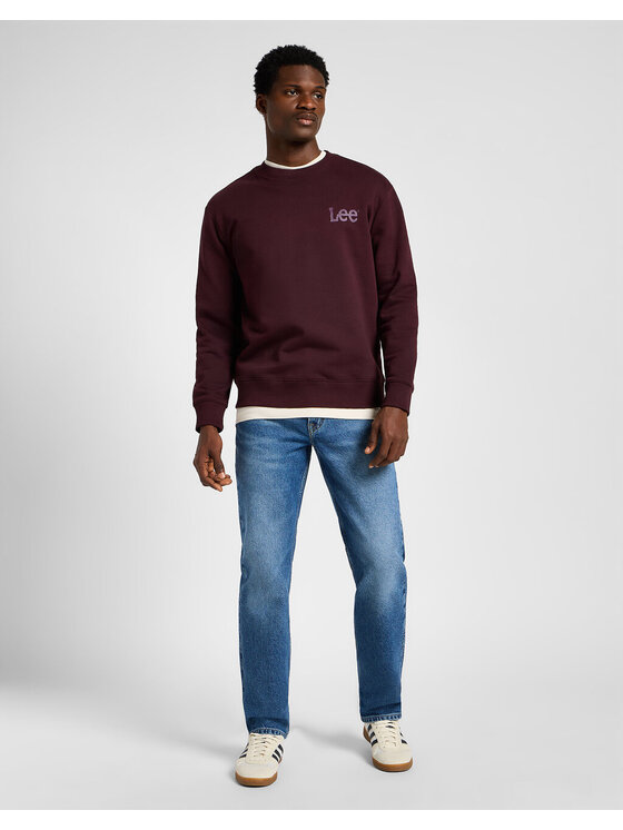 Lee Lee Jeansy BROOKLYN STRAIGHT Niebieski Regular Fit