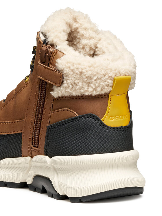 Geox Geox Schnürschuhe J Flexyper Plus J56LCB 0ME50 C0324 S Braun