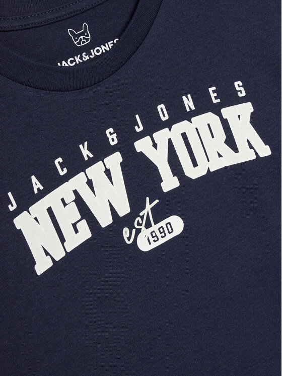 Jack&Jones Junior Jack&Jones Junior Marškinėliai Cory 12249670 Tamsiai mėlyna Loose Fit