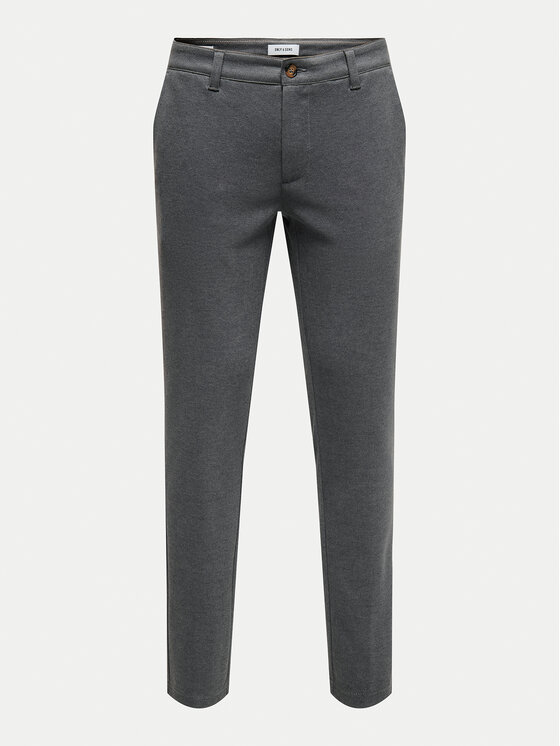 Only & Sons Only & Sons Pantaloni chino 22031061 Gri Slim Fit