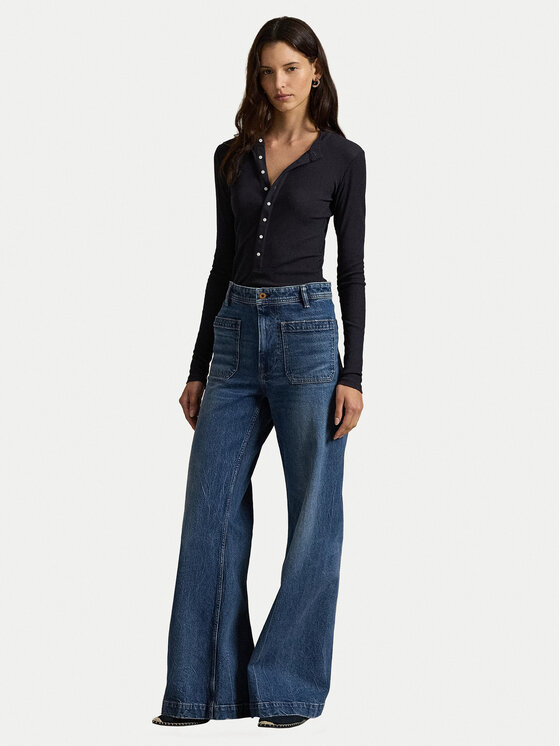 Polo Ralph Lauren Polo Ralph Lauren Traperice 211969382001 Plava Bootcut Fit