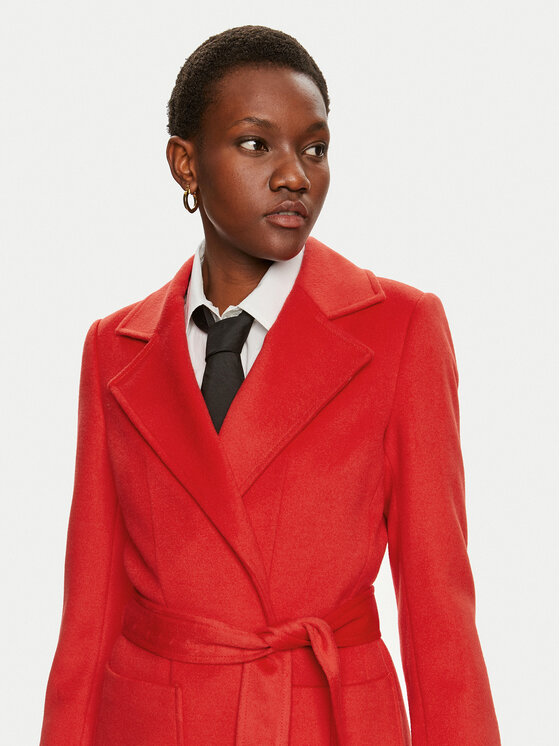 MAX&Co. MAX&Co. Cappotto di lana Runaway 2428016024200 Rosso Regular Fit