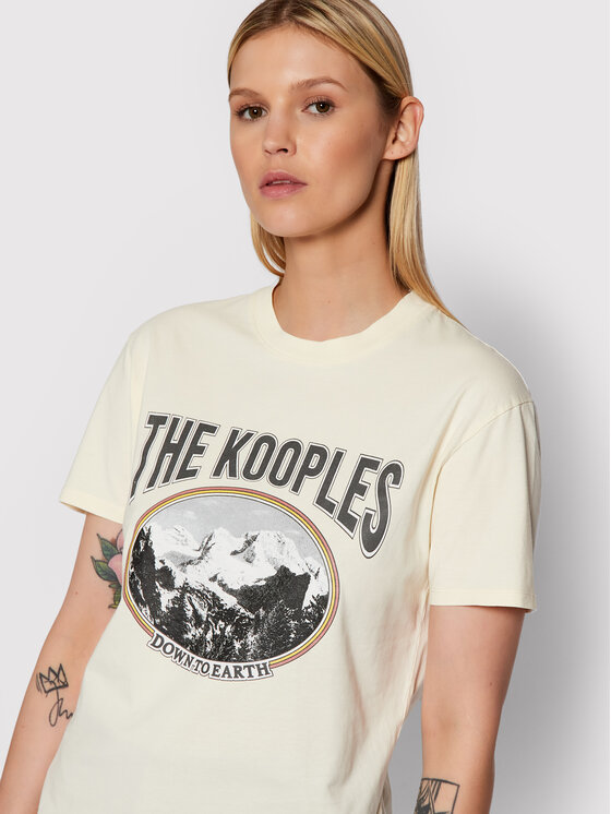 T-shirt Print FTSC23030K Giallo Regular Fit