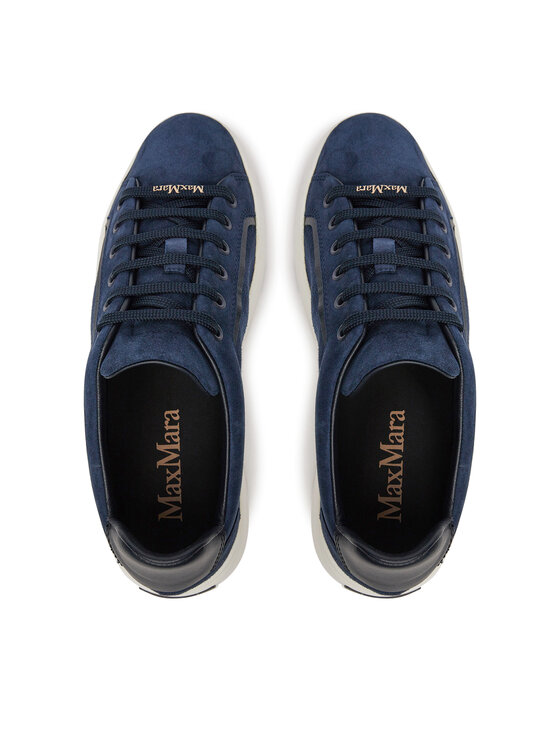 Max Mara Max Mara Sneakersy 2514761011650 Tmavomodrá