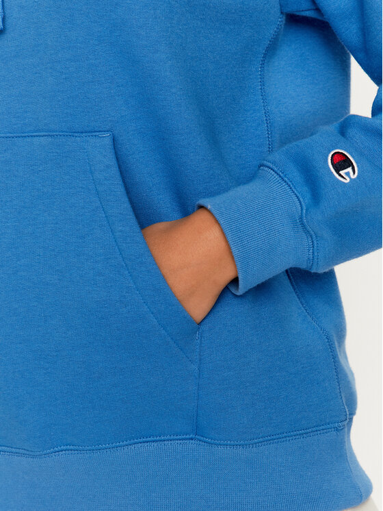Champion Champion Sweatshirt Hooded Sweatshirt 116677 Blau Custom Fit