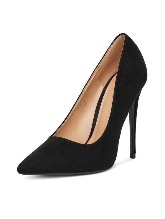 DeeZee DeeZee Pantofi cu toc subțire DZ0023 Negru