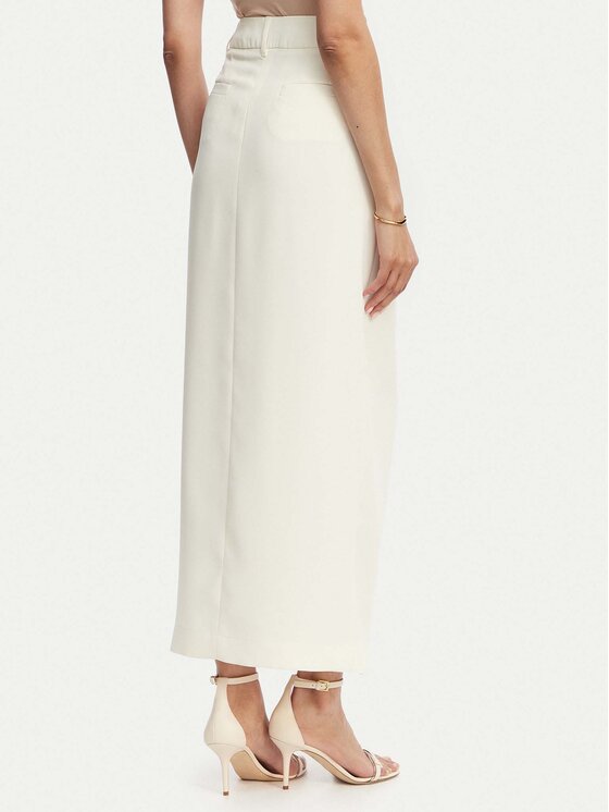 Marella Marella Maxi krilo Strenna 2613101013 Écru Regular Fit