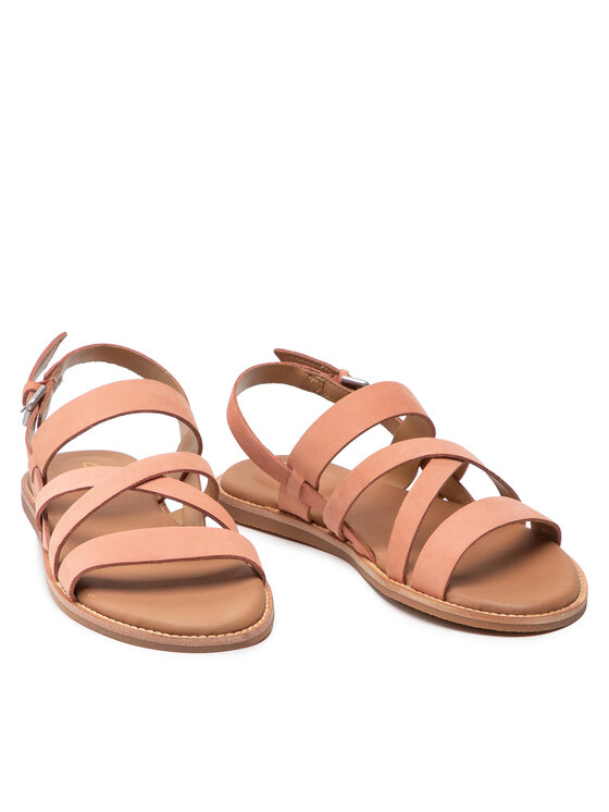 Clarks Clarks Босоніжки Karsea Sun 261660174 Рожевий