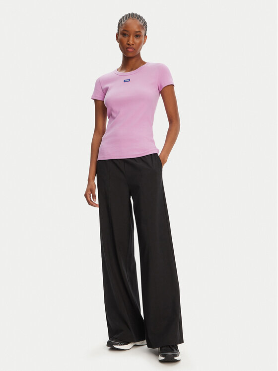 HUGO HUGO Tricou Easy 50523924 Roz Slim Fit