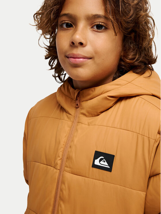 Quiksilver Quiksilver Geacă de iarnă Scaly Reversible EQBJK03347 Portocaliu Regular Fit