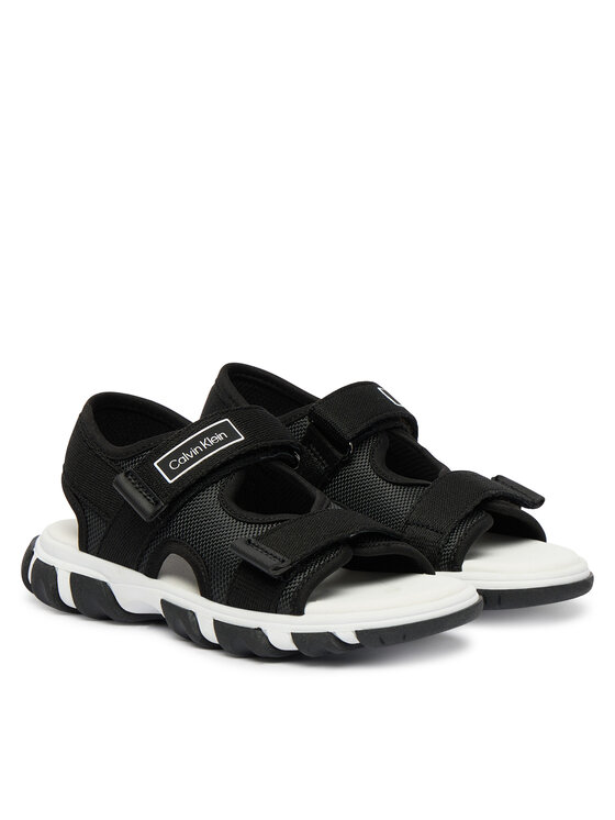 Calvin Klein Calvin Klein Sandále Velcro Sandal V1B2-83321-1564 Čierna