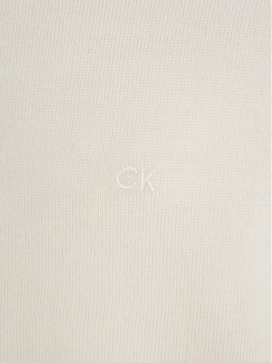Calvin Klein Calvin Klein Sweter Superior K10K110424 Beżowy Regular Fit