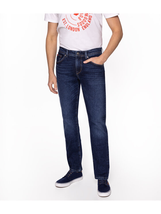 Lee Cooper Lee Cooper Jeansy HARRY 650 Granatowy Straight Leg