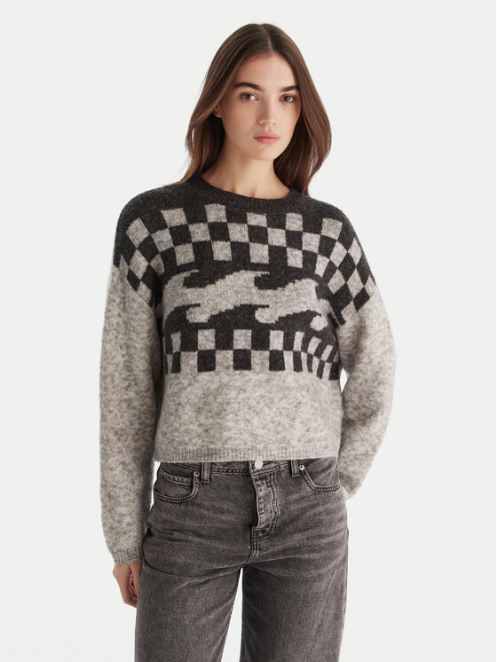 Billabong Billabong Svetr Palm Forever EBJSW00133 Šedá Regular Fit