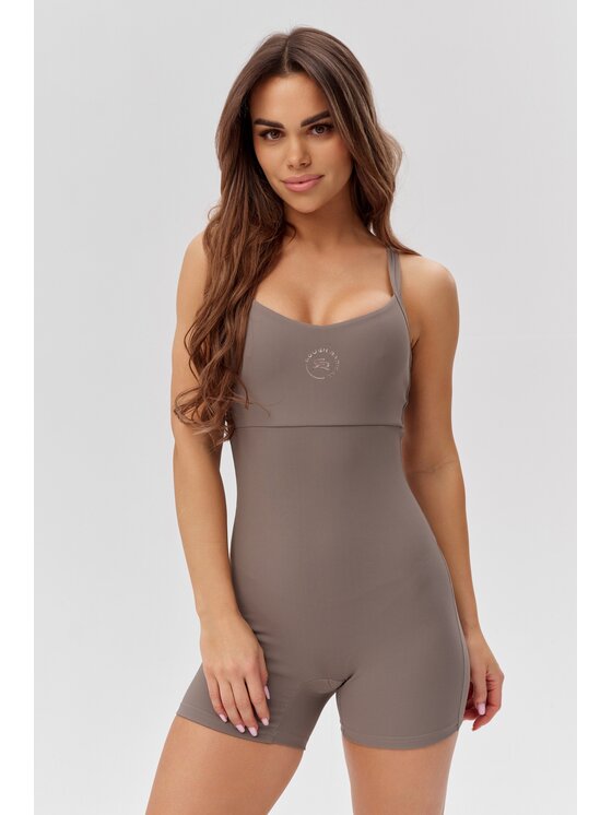ROUGH RADICAL ROUGH RADICAL Kombinezon WELLNESS JUMPSUIT Szary Slim Fit