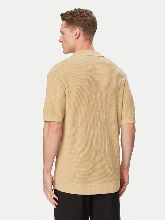 Karl Lagerfeld Jeans Karl Lagerfeld Jeans Polo majica B2M18028 Khaki Relaxed Fit