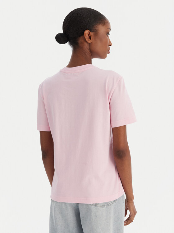 Calvin Klein Calvin Klein T-krekls 20s Classic Logo LV147C857G Rozā Regular Fit