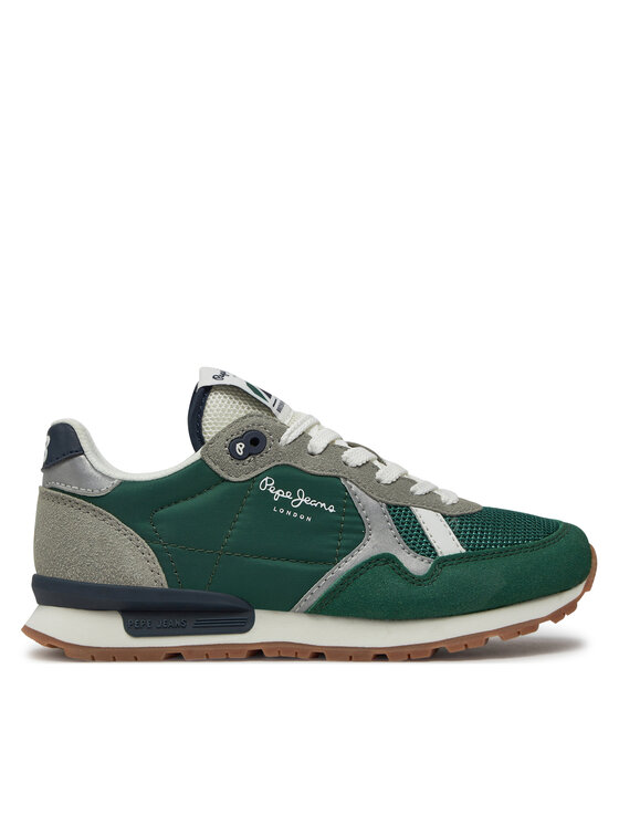 Sneakers Pepe Jeans Brit Young B PBS40003 Verde