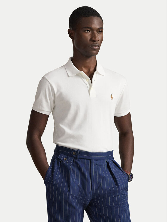 Polo Ralph Lauren Polo Ralph Lauren Polo 710685514001 Balts Slim Fit