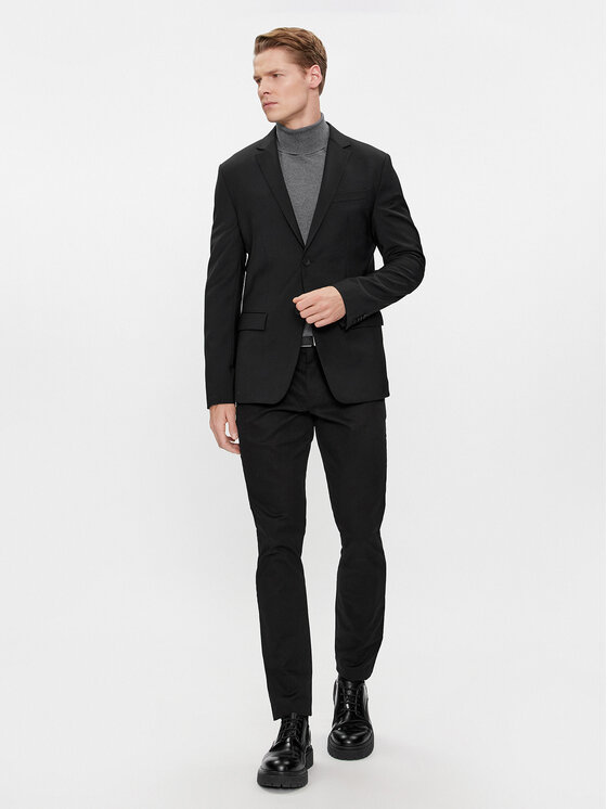 Calvin Klein Giacca da abito K10K112935 Nero Regular Fit