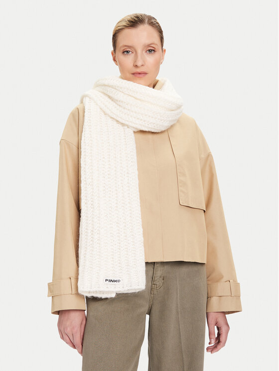 PINKO Fular 105990 A2Z2 Écru