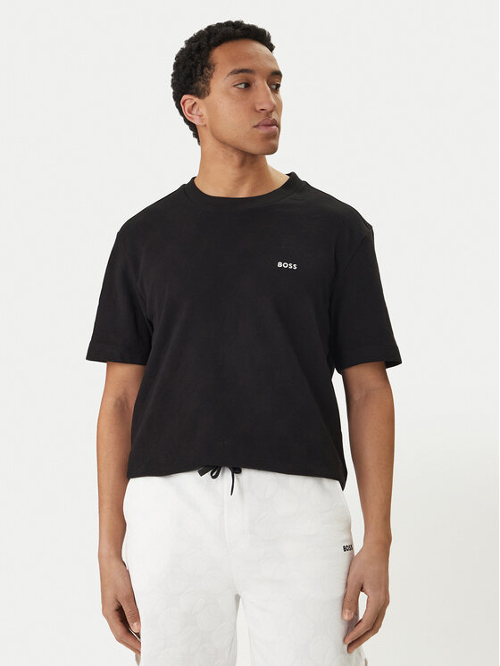 BOSS BOSS T-Shirt Member 50558867 Schwarz Relaxed Fit