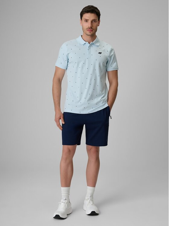 4F 4F Pantaloncini sportivi 4FRSS26TSHOM0930-31S Blu scuro Regular Fit