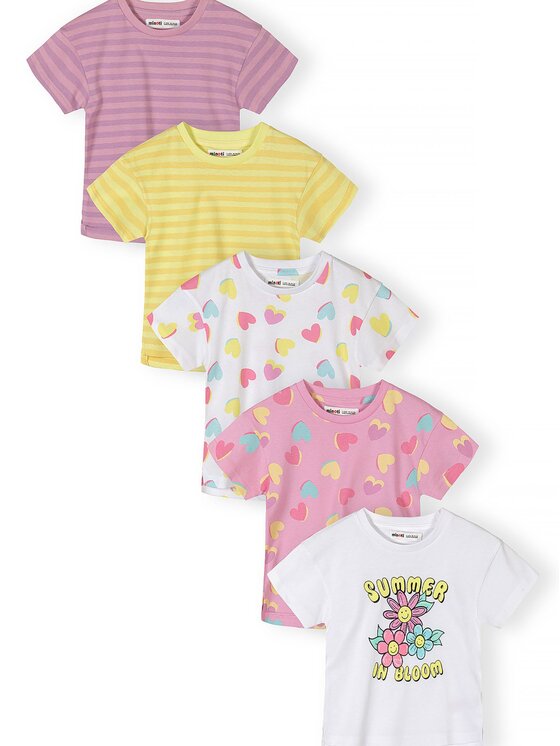 minoti minoti T-Shirt 30TEE103 Fioletowy Regular Fit