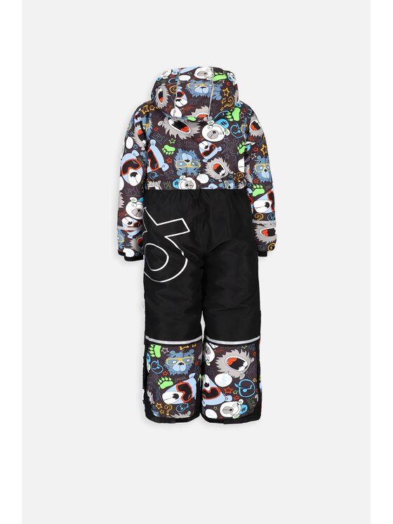 Lemon Explore Lemon Explore Kombinezon zimowy ZL4156206OSB-021 Czarny Regular Fit