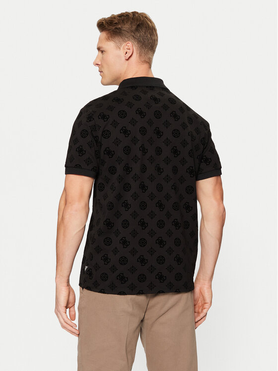 Guess Guess T-shirt M5RP20 KCKN0 Crna Regular Fit