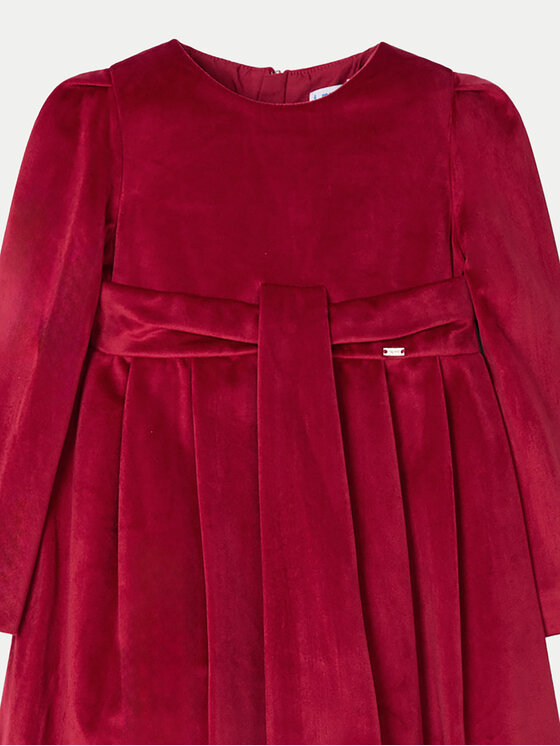Mayoral Mayoral Elegáns ruha 4915 Piros Regular Fit