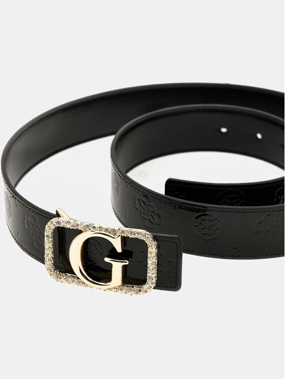 Guess Guess Pasek Damski 172139 Czarny