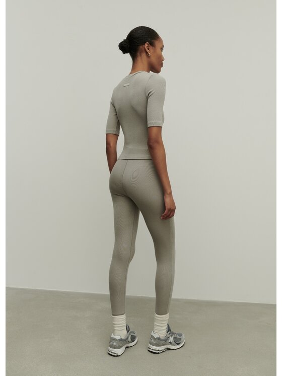 La Mania La Mania Legginsy DAZE Beżowy Active Fit