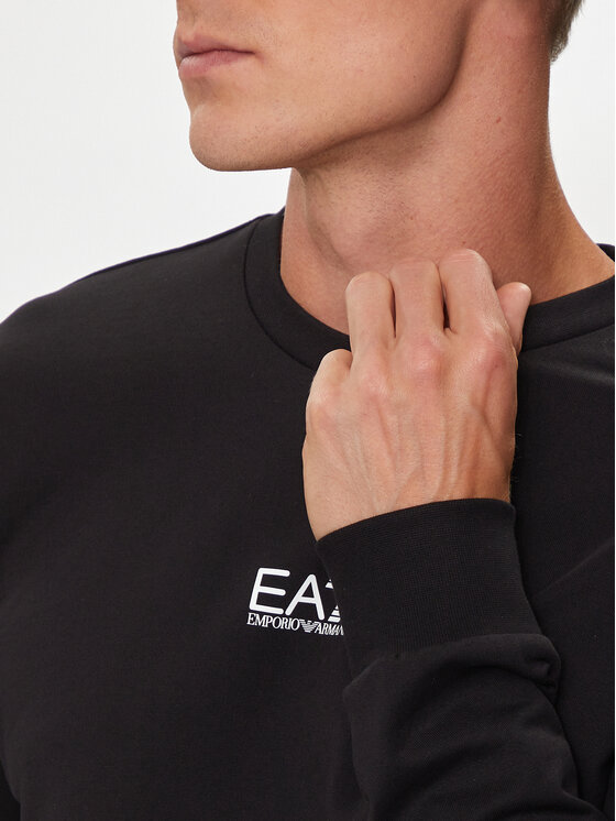 EA7 Emporio Armani EA7 Emporio Armani Bluză 8NPM30 PJVRZ 1200 Negru Regular Fit