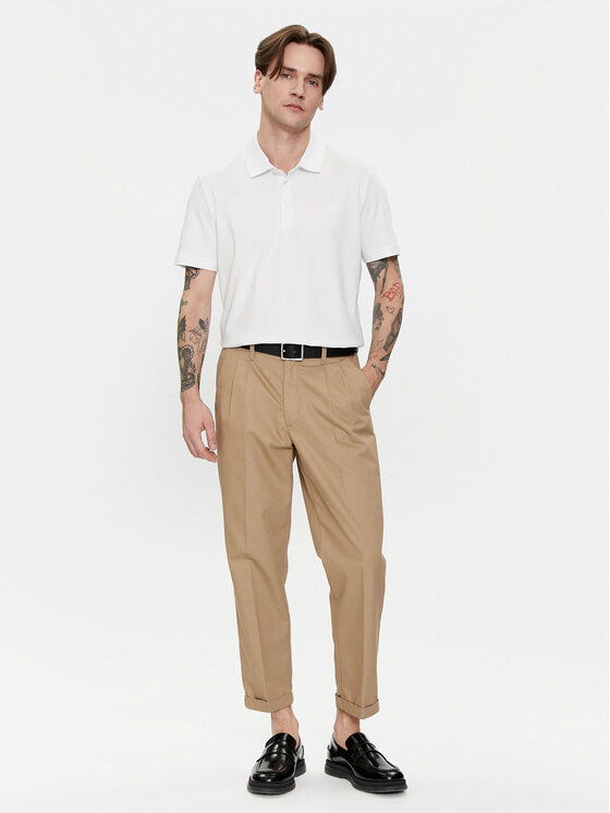 Baldessarini Baldessarini Polo B4 10044/000/5190 Bijela Regular Fit