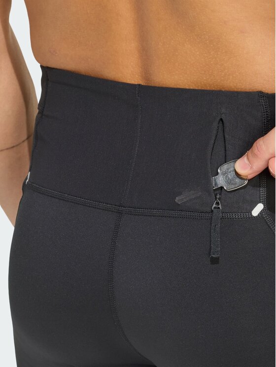 adidas adidas Legginsy adi365 Iconic Running Czarny Fitted Fit