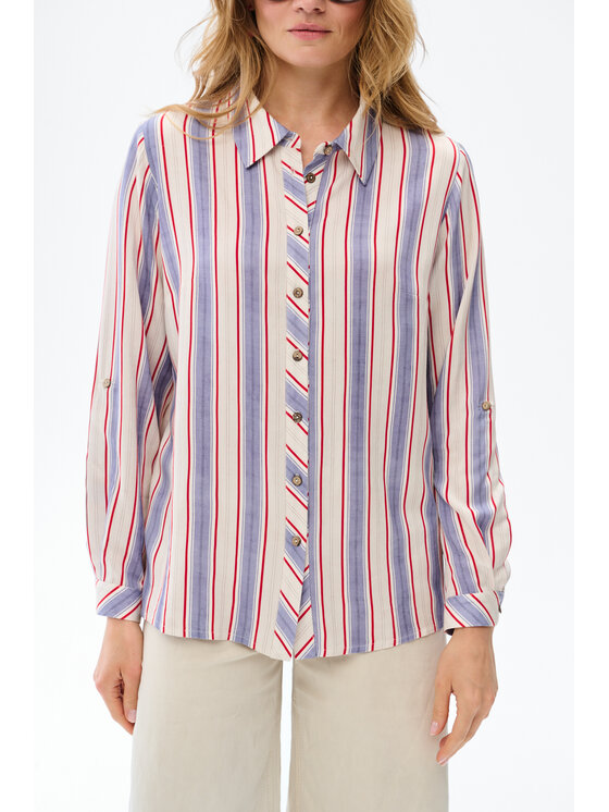 blue shadow blue shadow Koszula Sing Niebieski Regular Fit